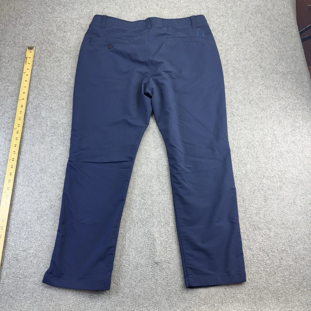 Under Armour Match Play Golf Pants Navy 38x30 Mens Stretch‎ Lightweight